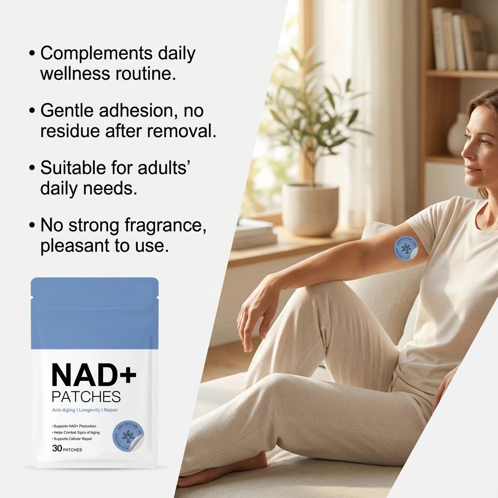 Energy Enhance Patch Steigert Fokus Vitalität Immununterstützung Gewichtsmanagement Leichtes Design Verjüngungspflaster