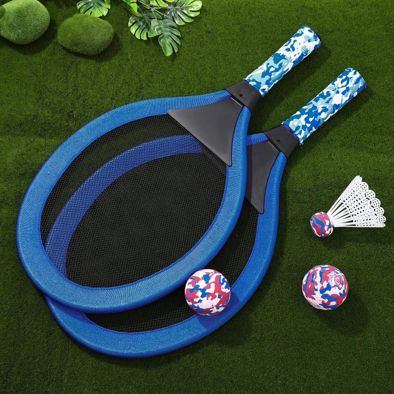 Eva Durable Kinder Tennis Schläger Set Leichte Kinder Strandball Sportspiel Plastik Outdoor Schläger Sport Multi