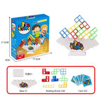 Puzzles Tetra Tower Lustiges Balance-Stapelspiel für Kinder, Erwachsene, Freunde, Teams, Wohnheime, Familien-Spieleabend, Partys, Geschenke