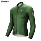 DAREVIE Radtrikot Kleine Größe SPF 50+ Trainingsniveau Herren Damen Langarm Radtrikot Atmungsaktives Herren Radtrikot