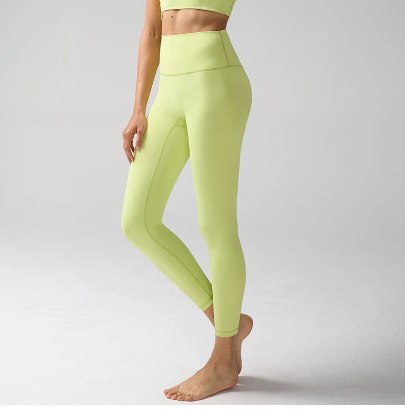 High Waist Naked Feeling Leggings Women Fitness Running Yoga Leggings Pants Energy Gym Tight Leggings Casual Workout Leggings