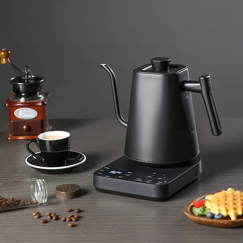 Electric Gooseneck Kettle 1000ML  Hand Brew Coffee Tea 1200W Pot Smart Teapot Temperature Control Pot Rapid Heating Kettle 220v Hauptbild