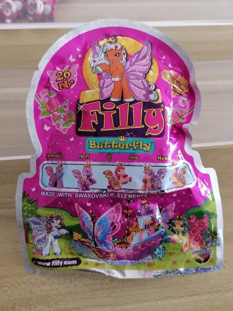 Fohlen Pony Puppe Spielzeug Beflockung Sterne Schmetterling Niedliche Actionfigur Sammelobjekt Blind Bags Kinder Geburtstagsgeschenke Hauptbild