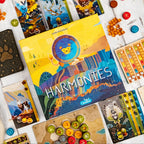 Harmonies - Brettspiele - Erschaffung von Landschaften und Lebensräumen für Tiere - Strategie und Kreativität - Ab 10 Jahren