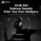 Picun F8MAX ANC Kabellose Kopfhörer 59dB Hybrid Active Noise Cancelling Spatial Audio Earphone Bluetooth 6.0 Over-Ear Headset 180H