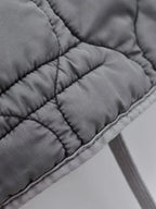 Herbst Winter Damen Stehkragen Leichte Ärmellose Baumwollweste Damen Taschendekoration Tanktop