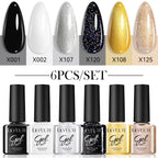 LILYCUTE Nagelgel-Politur-Set, Rosa Grün, Frühling, DIY-Nagelkunst-Design, lang anhaltend, Soak Off UV Gel, Maniküre, Malgel, Vernis-Kit