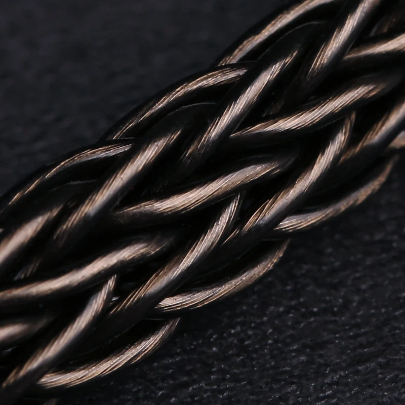 OPENHEART 16-adriges Kopfhörerkabel 1 zu 2 Klinken dual 3.5/2.5/4.4mm/XLR symmetrisches Kabel für HIFIMAN DENON Ersatzkabel 2m 3m