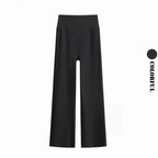DRUR Damen High Waisted Capri 3/4 Yoga Leggings mit Bauchkontrolle Schlaghose für Fitnessstudio Laufen Tanz Sommer Neu