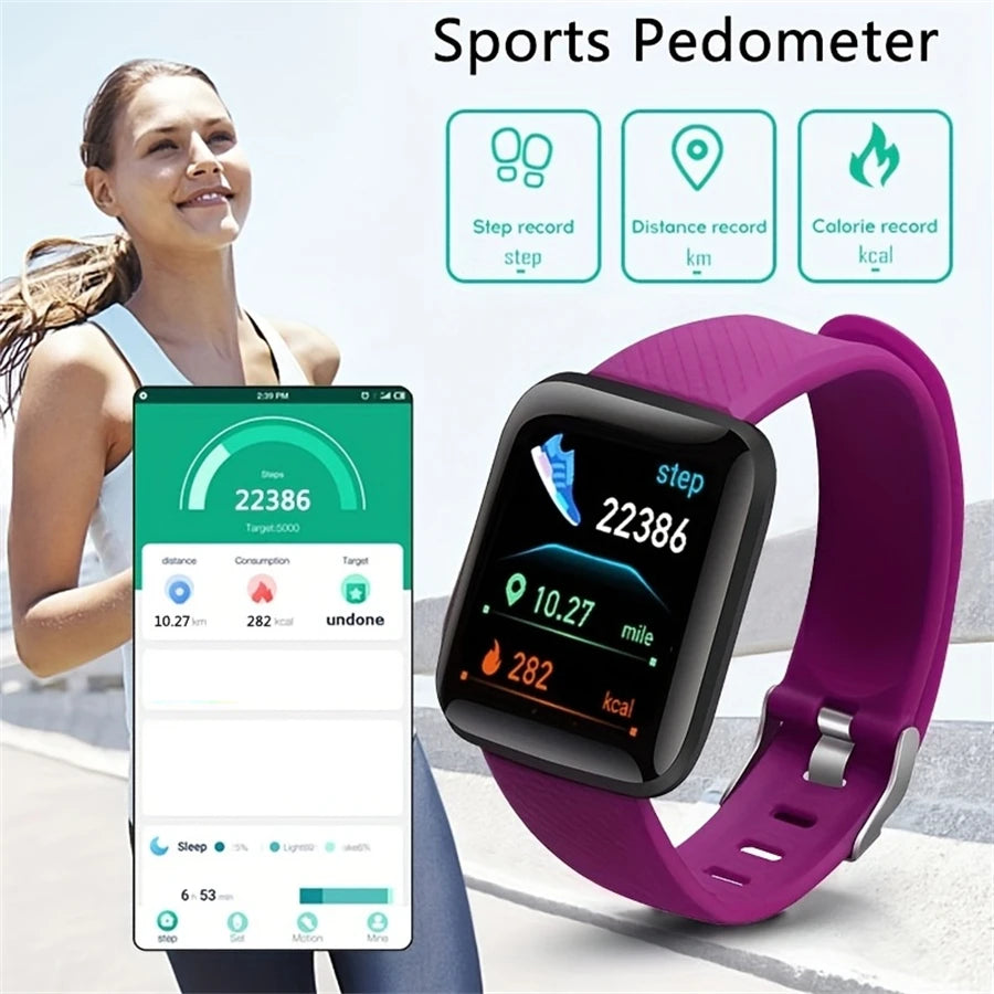Multifunktionale Smartwatch für Damen und Herren, Bluetooth-verbunden, Telefon, Musik-Player, Fitness-Sportarmband, Schlafmonitor D13 Smartwatch
