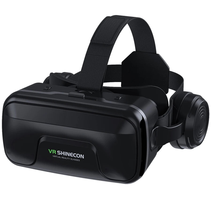 Shinecon VR Brille 3D Headset Virtual Reality Gerät Helm Schutzbrille Linsen Mobile Smartphone Handy Realidade Viar VR