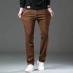 2026 98 % Baumwolle Elastische Baumwolljeans Herren Frühling Slim Straight Denim Hose Komfort Große Größe Koreanische Business Casual Hose