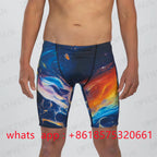 Zootekoi Herren Badehose Trainings-Badeshorts Strand-Badehose Schwimmhose Jammer Sommer Sport Surfhose Shorts 2024