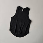 Neue ärmellose Pilates-Sportbluse für Damen, sommerliche, dünne Weste, Fitness, schnelltrocknende, ärmellose Yoga-Shirts, Oberteil, lockerer Anzug
