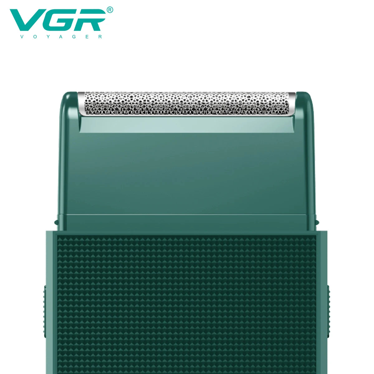 VGR Rasierer Wiederaufladbarer Elektrischer Rasierer Professioneller Bartschneider Reisehaarschneider Hin- und Herschneidemaschine für Herren V-376