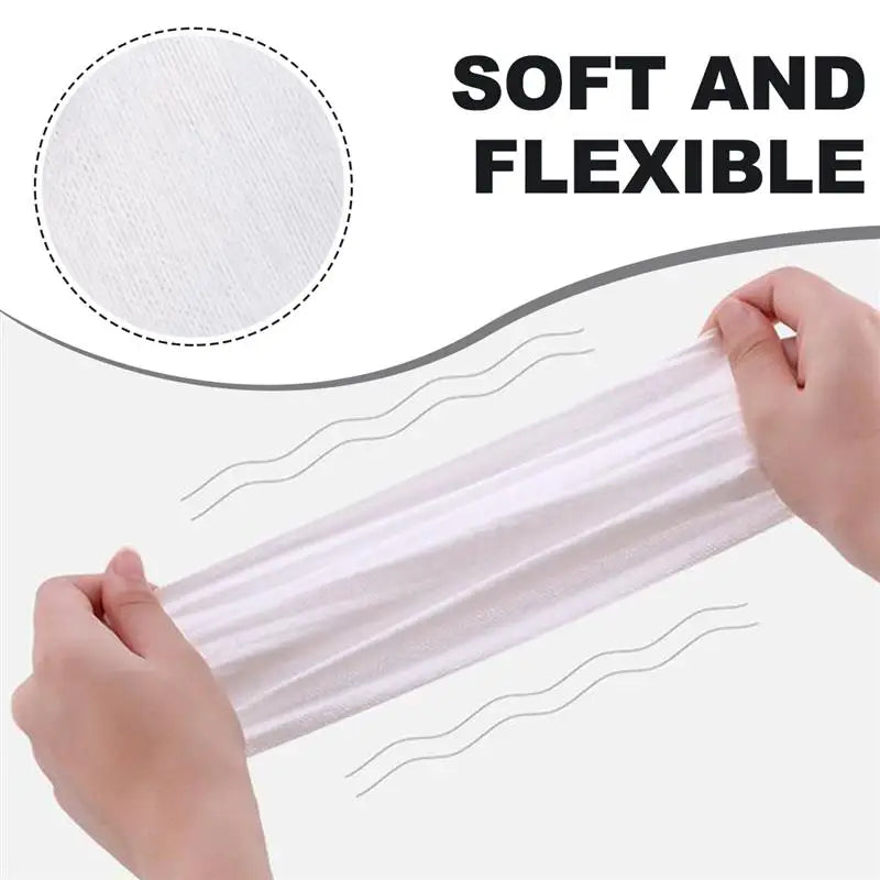 300 Stück Vliesgaze-Pads, Erste-Hilfe-Gaze-Schwämme für die Wundversorgung, sterile Gaze, flexibler, atmungsaktiver Baumwollpad, entfaltet 20 cm