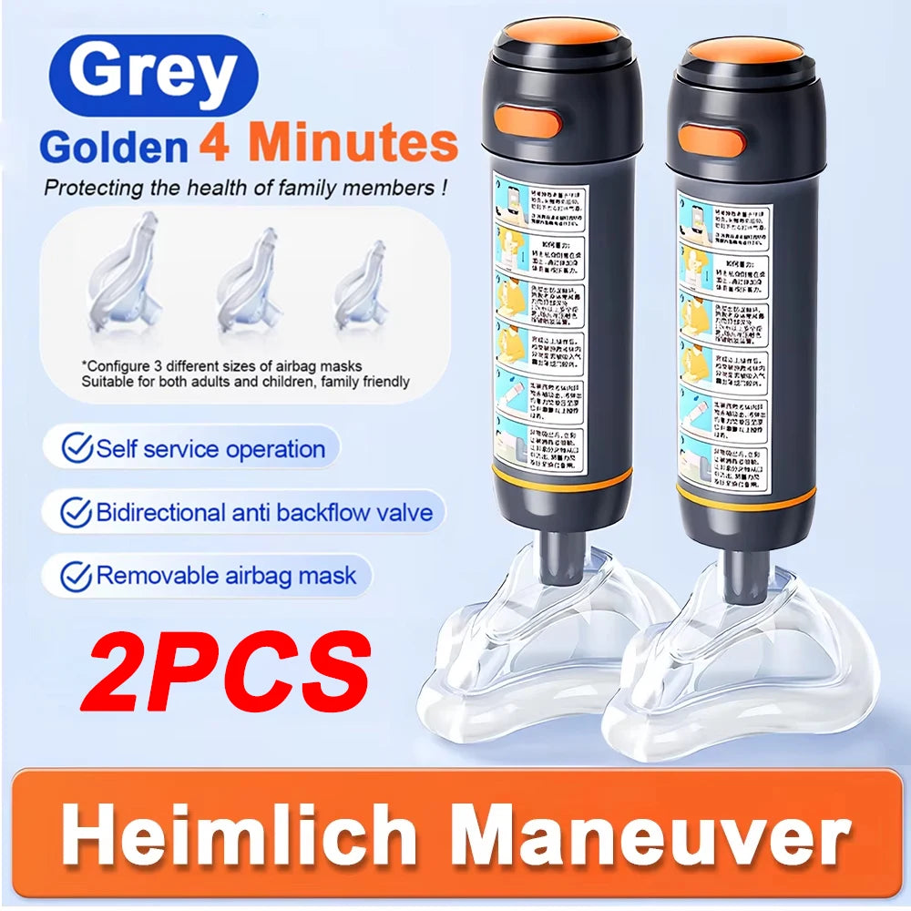 Automatisches Anti-Erstickungsgerät, Reise-, Heim-, CPR-Erstickungs-Notfallgerät, tragbare Erstickungsrettungsmaschine für Erwachsene und Kinder