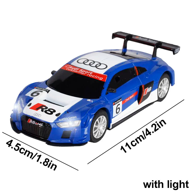 Analog Slot Car Rennen R8 Polizei 1 43 Set Elektrisches Auto Geschenk Kinder für Scalextric Compact Go Ninco Scx Cars Spielzeug
