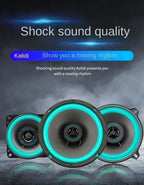 4/5/6,5 Zoll Universal Auto Koaxiallautsprecher HiFi Automotive Audio Full Range Frequenz Subwoofer Verbesserter Auto Stereo Sound