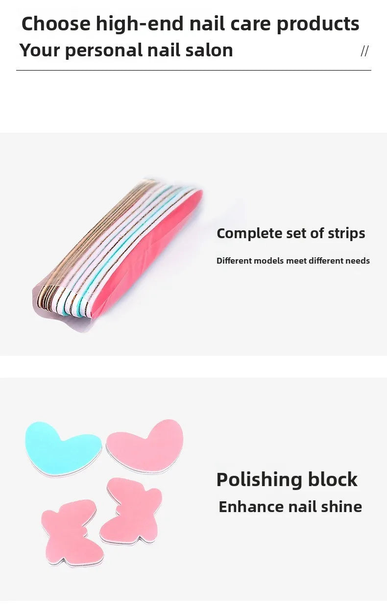 Maniküre-Set Pulver-Nagel-Kit Stärker Professionelle Vielseitige Werkzeuge für Reisen Mädchen Frauen Home Beauty Polierwachs