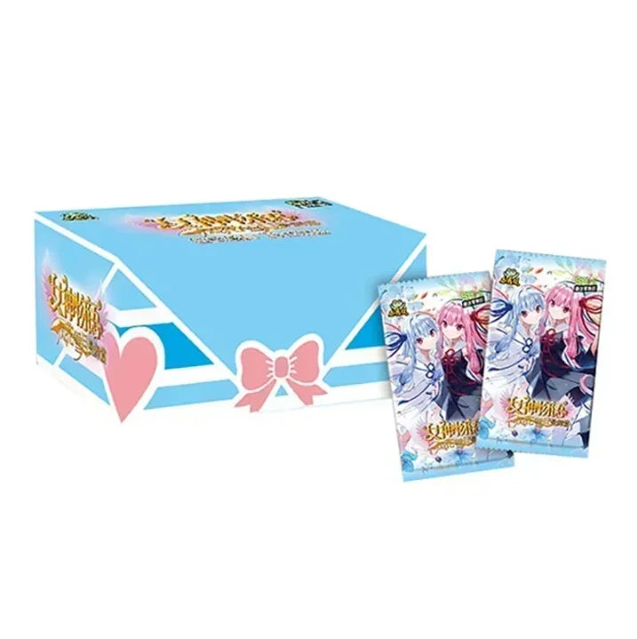 New Goddess Story Card Fufeng Kapitel Bunte Blitzkarte Anime-Charakter-Sammelkartenspiele Spielzeug Kindergeschenke
