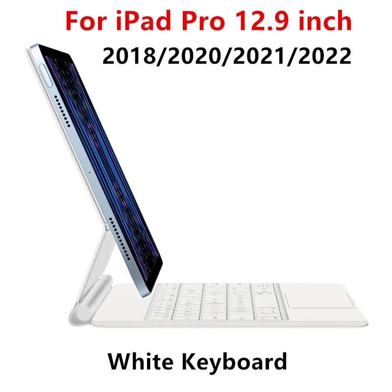 TouchPad Magic Keyboard für iPad Air 11 13 M4 2026 M3 M2 iPad 10 10. Gen. Air 4 5 6 iPad Pro 11 12,9 13'' M5 M4 Smart Cover Hintergrundbeleuchtung