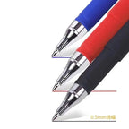Gelstifte Set 0,5 mm Schwarz Blau Rot Nachfüllung Gelstift Rundspitze Schul- & Bürobedarf Schreibwaren Kawaii Zubehör Schreibwaren