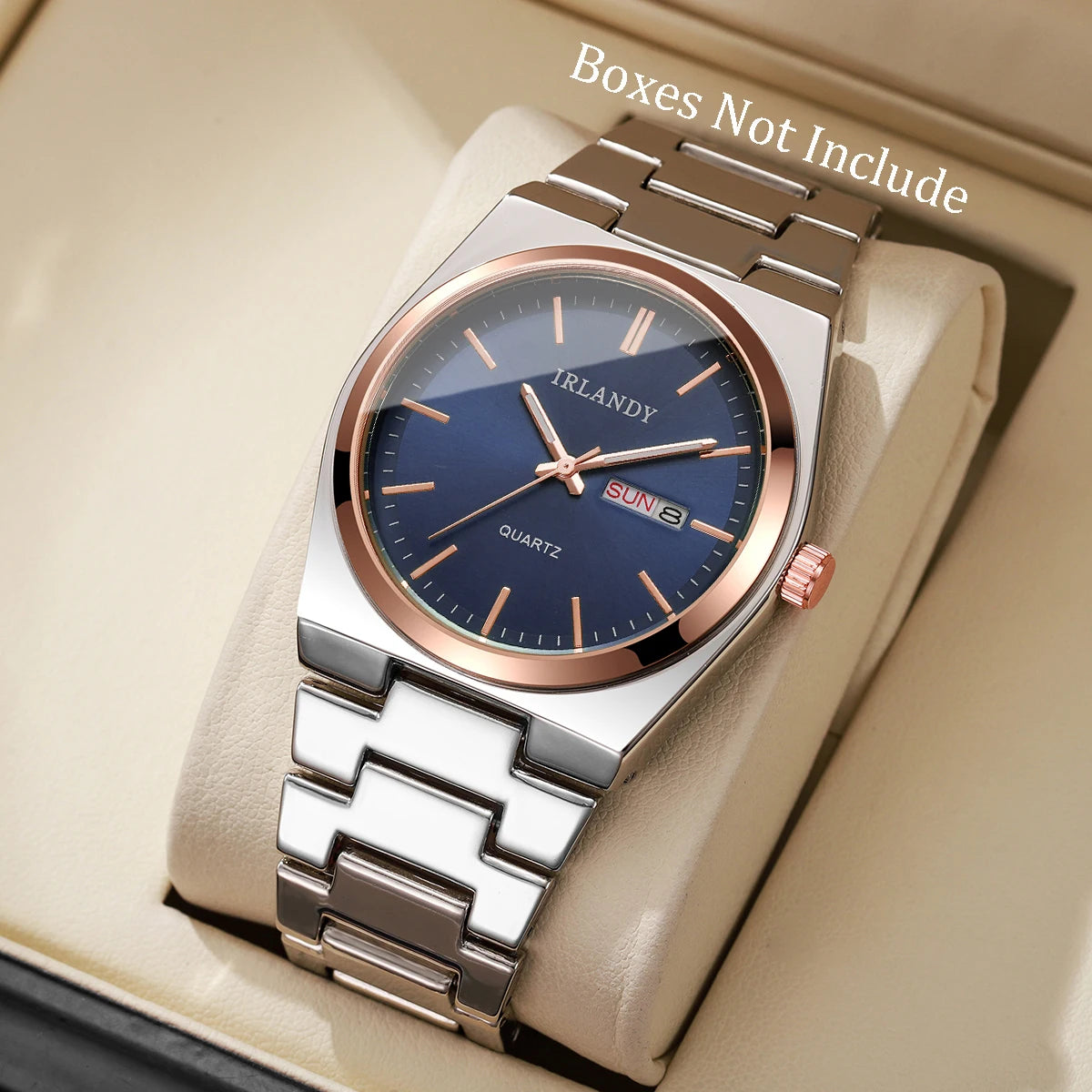Luxus-Herren-Business-Uhren Kalender Quarz-Armbanduhren Für Herren Uhr Reloj Hombre (Ohne Box)