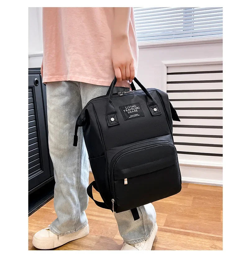 Wickelrucksack Windeltasche Mama Große Kapazität Taschen Mama Baby Multifunktionale Wasserdichte Outdoor Reise Windeltaschen für die Babypflege