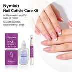 1/2er-Set Nagelhäutchenpflege-Kit, Nagelhaut-Erweichungsöl, Nagelhautentferner für Gel, überwachsene Nagelhaut erweichen, Peeling für Nägel