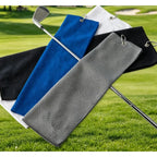 40*60CM Baumwolle Hohe Wasseraufnahme Mikrofaser-Reinigungstücher Golftuch mit Karabinerhaken Reinigt Schläger Golf Trainingshilfen