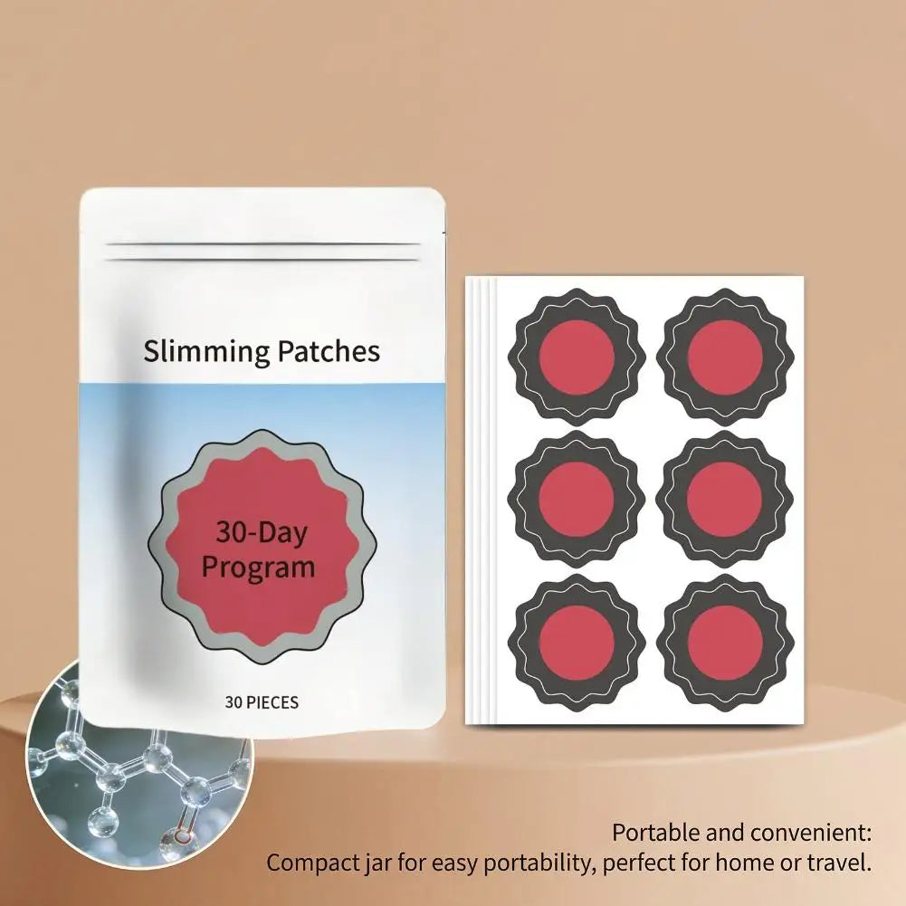 Patches | 30Stk. 1-10 Beutel Abnehmpflaster, wissenschaftliche Formel zur Appetitkontrolle, Unterstützung beim Gewichtsmanagement, Aufkleber zur Körperpflege