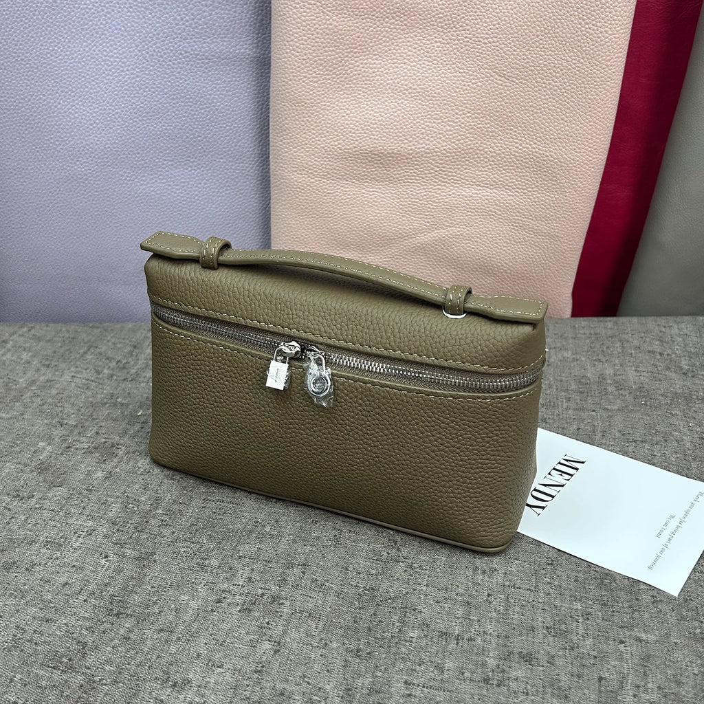 Neue Handtasche aus echtem Leder LP19 für Mobiltelefone für Damen. Exklusiv für Damen, mit luxuriösem Design und kompakter und exquisiter Optik.