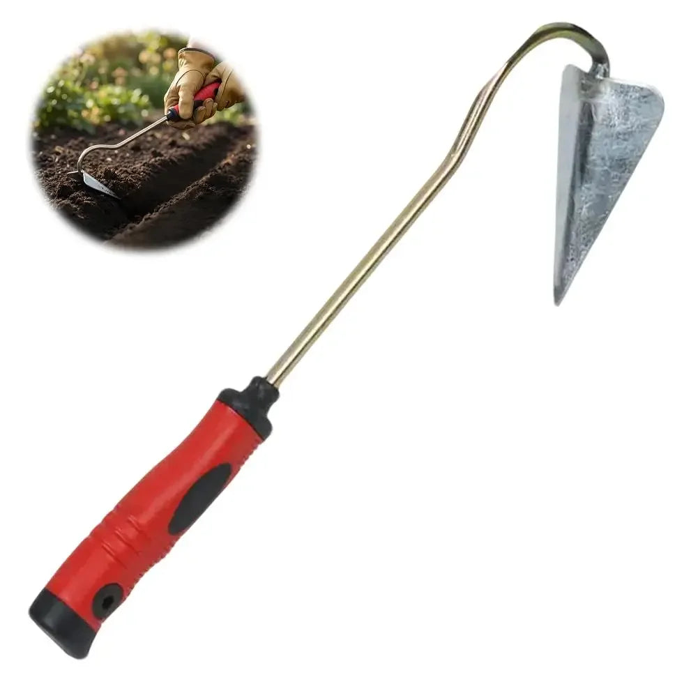 Kleine Spitzhacke mit ergonomischem Griff, handgeführtes Jätwerkzeug für Garten, Bepflanzung, Jäten O9D3