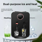 110V 220V Tisch-Kalt-/Heißwasserspender, Haushalts-Eis- & Warm- & Heißwasserbereiter mit automatischer Temperaturregelung