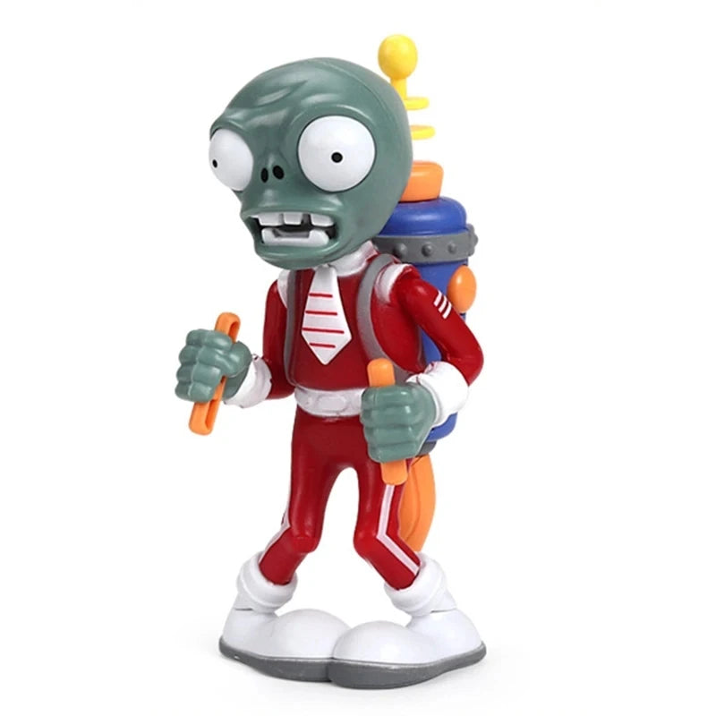 PLANTS VS ZOMBIES Verrückter Dave Spiel Actionfigur Straßensperre Eimer Totengräber Zombie Modell Puppe Kinderspielzeug Kindergeschenke