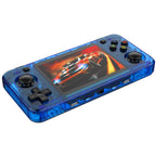 BOYHOM Grünes R36H Retro-Videospielkonsole 3,5 Zoll IPS-Bildschirm RK3326 3000 mAh Offenes Linux-System Tragbarer Player 64GB 128GB