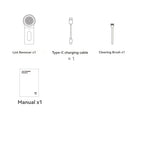 Xiaomi Mijia Fusselrasierer 2 Tragbarer elektrischer Fusselentferner Wiederaufladbarer Kleider-Sweater-Rasierer 180 Minuten Laufzeit