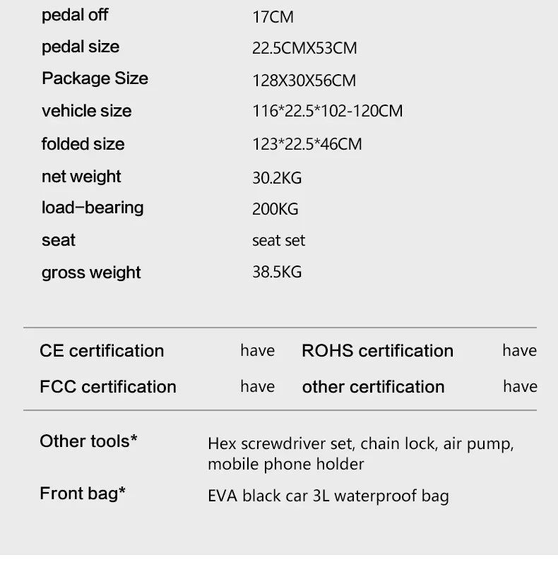 BOYUEDA Q7PRO Elektroroller 3200W Doppelmotor 52V19AH Faltbar 10 Zoll Reifen 70KM/H Höchstgeschwindigkeit 70KM Reichweite mit Sitz