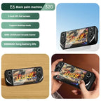 E6 Handheld-Spielemaschine konkurriert mit der neuen großen 3D-Handheld-Spielekonsole mit 5-Zoll-Großbildschirm, tragbare Spielekonsole