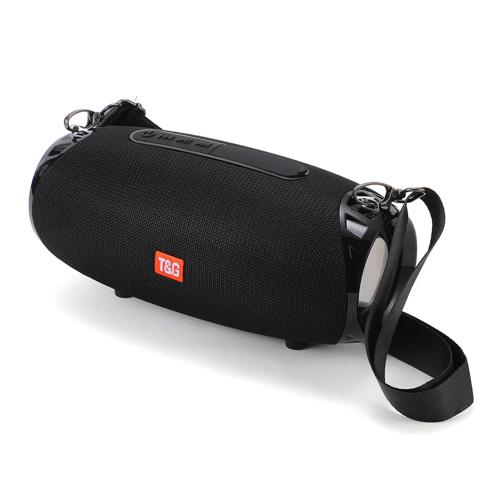 Tragbarer kabelloser Stereolautsprecher TG534 mit zwei Lautsprechern, TWS-Stereo-Freisprechfunktion/UKW/TF-Karte/U-Disk, Verbindung mit Mobiltelefon/Ta