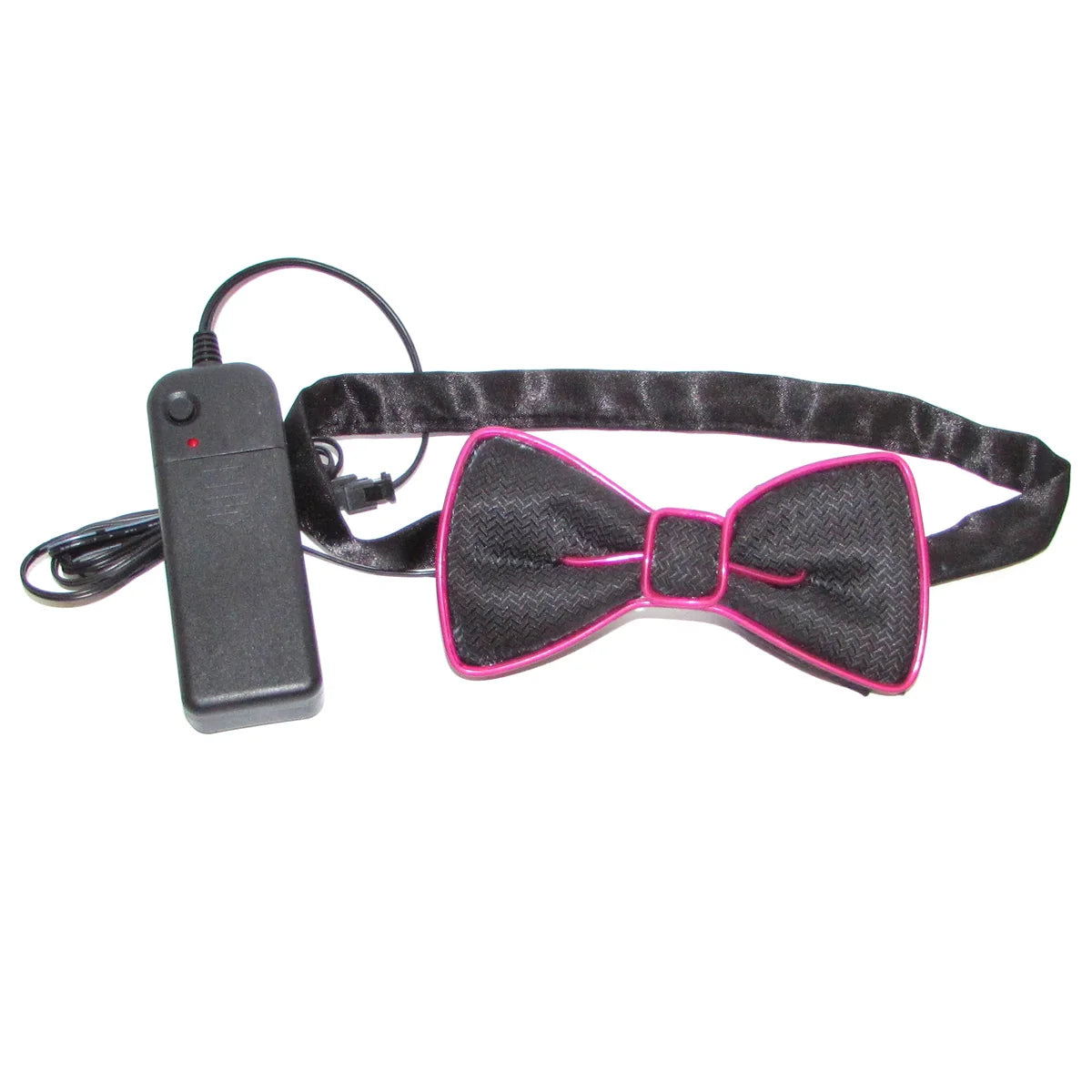 LED Glowing Bow Ties for Men Light Up Ties Personalized Night Club Concert Masquerade Accessory for Carnival Decor