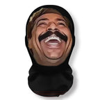 Lustiger indischer Gesichtsausdruck Parodie Abstrakt Humorvolle Maske Neuheit Live-Streaming Outdoor-Requisite Cosplay Kostümzubehör