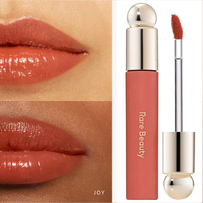Rare Beauty Melting Cream Blush Make-up Matt Perlmutt Textur Glitzer Rouge Highlighter Hell nähren befeuchten Lipgloss