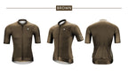 DAREVIE Radtrikot SPF 50 UV-Schutz Trainingsniveau Slim Fit Kleine Größe Herren Damen Mann Fahrradtrikot Radsport-Trikot