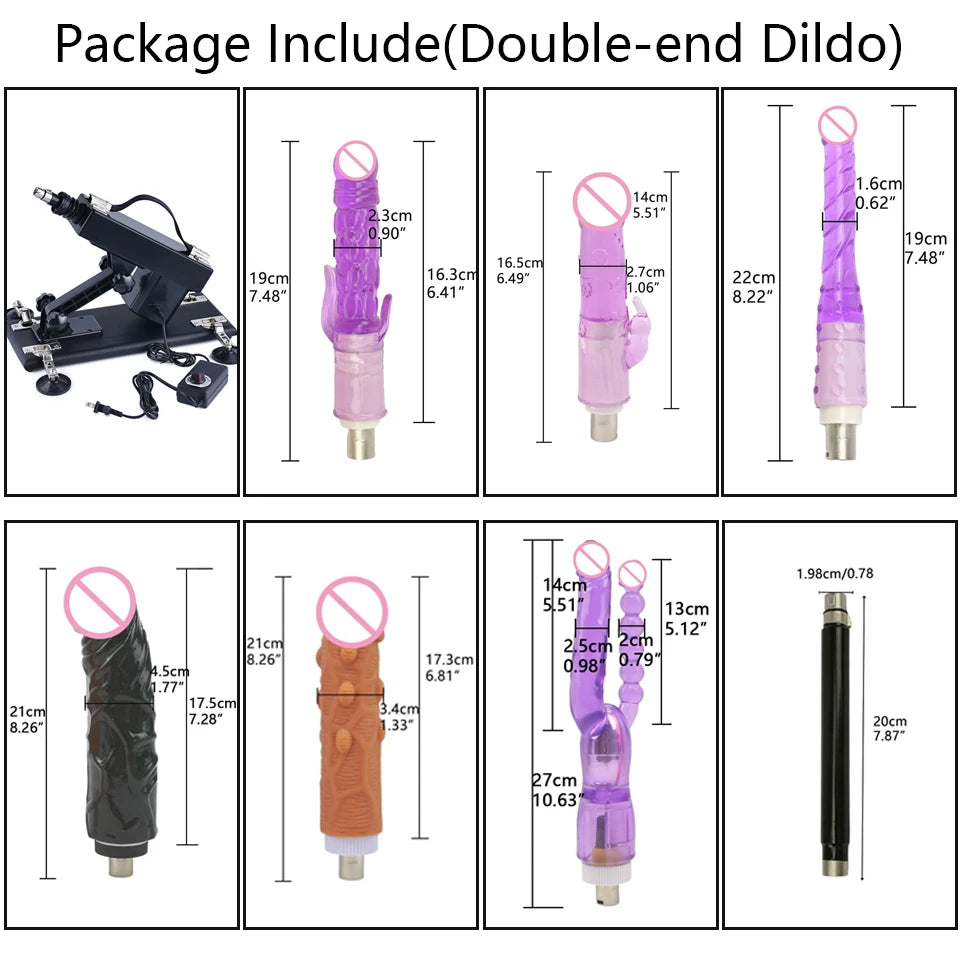 ROUGH BEAST Sexmaschine für Frauen und Männer mit Dildoaufsatz, automatische Masturbationsmaschine, 3XLR-Anschluss, Sexspielzeugprodukte