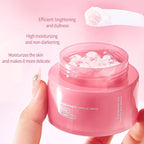 Koreanische rosa Kollagen PDRN Kapselcreme mit Niacinamid Creme für ungleichmäßigen Hautton Leichte Gesichtsfeuchtigkeitspflege Nicht fettende Pflege