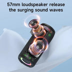 ZEALOT-S51PRO 40W High-Power Bluetooth-Lautsprecher 3D-Stereo-Bass Bluetooth-Lautsprecher Tragbarer IPX5 Wasserdichter Geeigneter TWS Boombox