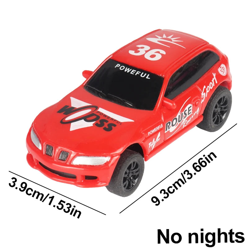 Analog Slot Car Rennen R8 Polizei 1 43 Set Elektrisches Auto Geschenk Kinder für Scalextric Compact Go Ninco Scx Cars Spielzeug