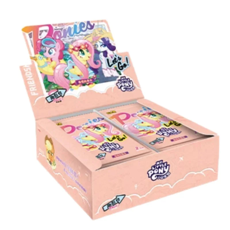 KAYOU Genuine My Little Pony Karte Freundschaft für immer Karten Star Pack Wunderschöne vergoldete Prinzessinnenkarten Sammelkarten Spielzeug Geschenke